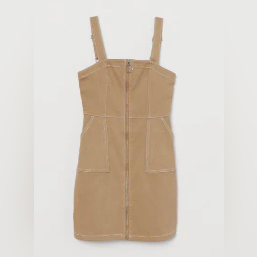 H&M utility overall dress